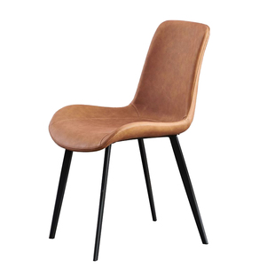 餐椅家用轻奢铁艺靠背椅现代简约餐桌椅酒店凳子家具椅子软包椅