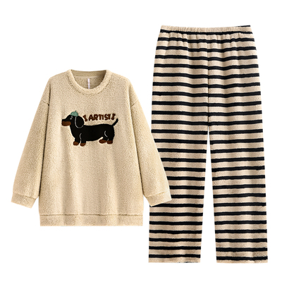 【商场同款】悦内女士法兰绒睡衣