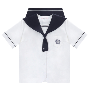 樱花家族jk制服【铃和女高】水手服衬衫日系包臀裙韩式套装短袖女