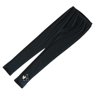 日系千家女士可外穿打底裤刺绣花边大码休闲长裤女款家居裤子K118