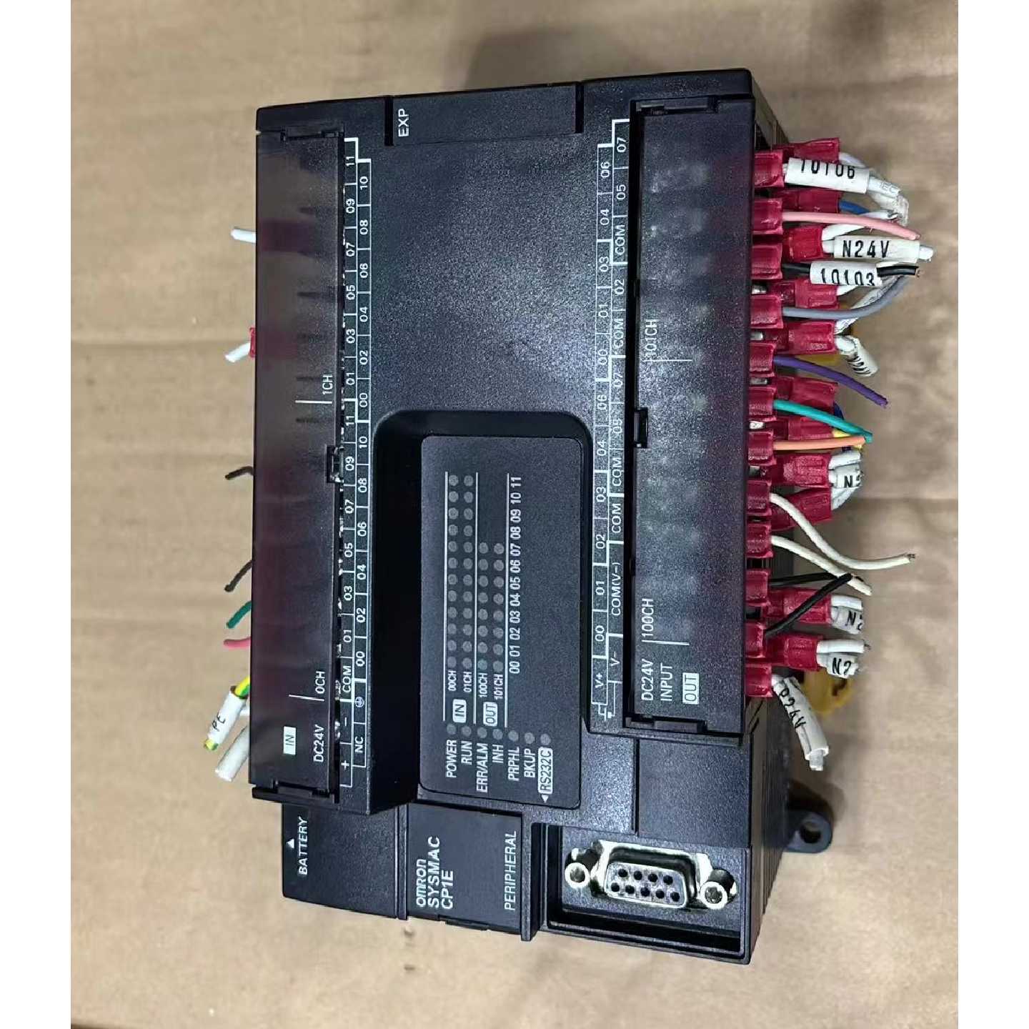 议价拆机欧姆龙CP1E-N40SDT-D,功能正常使用,成色如图