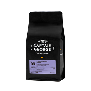 乔治队长 疣猪拼配意式咖啡豆精品咖啡粉浓缩美式拿铁新鲜深烘焙