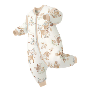 婴儿睡袋春秋冬款宝宝加厚分腿恒温睡袋儿童防踢被子神器四季通用