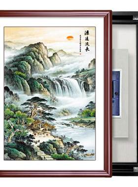免打孔电表箱装饰画可以定制