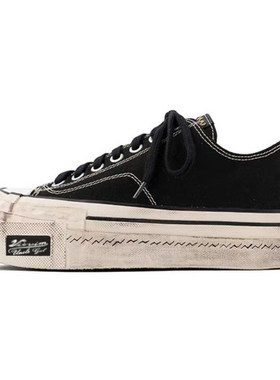 VISVIMUNCLEGUI低帮情侣帆布鞋