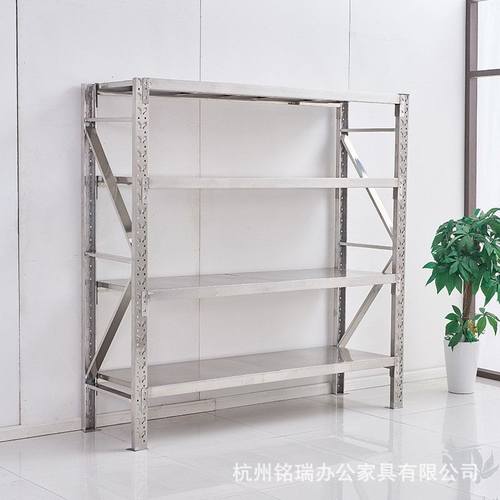 304不锈钢重型货架多层组合可调节地下室车库仓储置物冷库储藏架