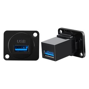 D型模块七类焊接底座86型面板信息盒音箱视频插座卡侬网络USB数据