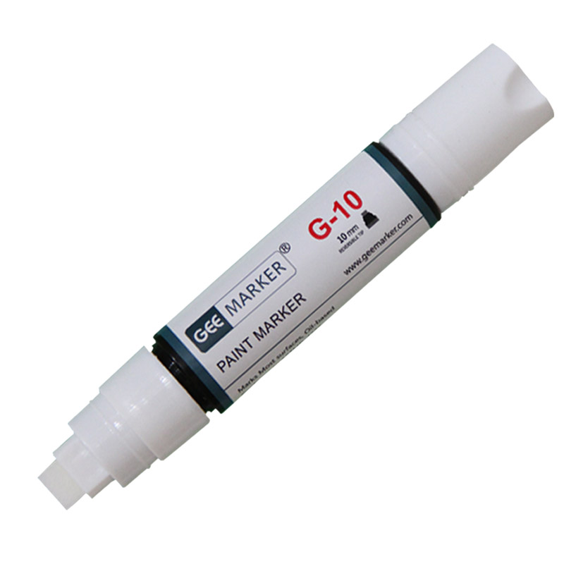 工业特粗底涂笔宽头油漆记号笔D10 G-10方头油漆笔标记笔10-30mm