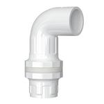 PVC上下水接头鱼缸配件水箱出水管件50出水口4分6分1寸20 25 32mm