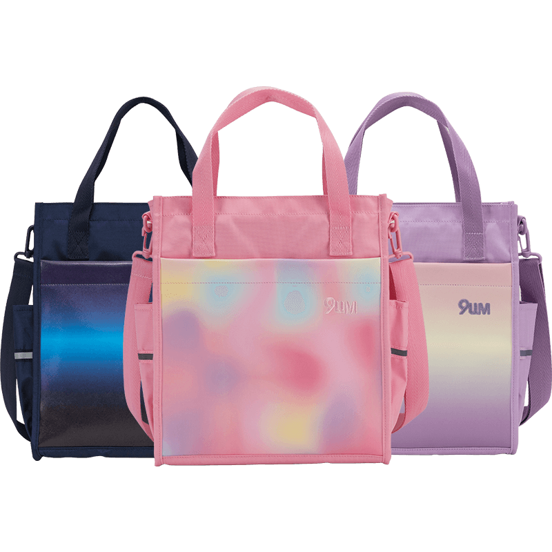 卡拉羊大容量多功能补习袋防泼水作业袋学生女可斜跨轻便收纳袋男