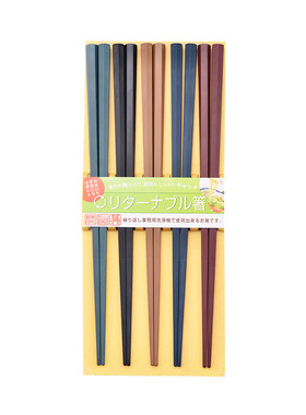 日本进口河合KAWAI高档合金筷子