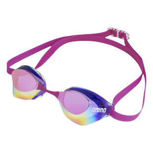 Swans泳镜无镀膜有胶圈泳镜定制日本制防雾防水高清竞速泳镜