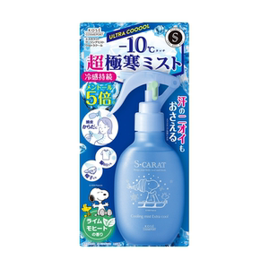 日本高丝全身头降温冷感喷雾-10度薄荷爽快冰凉超冷军训户外止汗