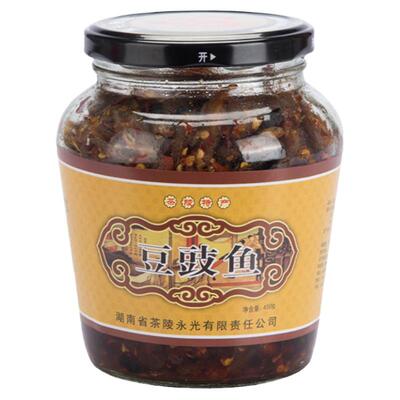 茶陵特产豆豉鱼开胃下饭香辣鱼仔