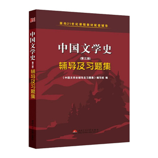 高教版 中国文学史 1234册教材一二三四卷+辅导与习题集 第三版第3版 配套中国文学史袁行霈第二版1-4卷教材习题集考研辅导参考书