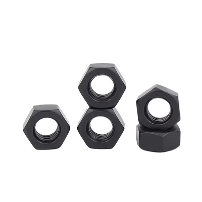 高强度国标黑色GB6170碳钢螺母