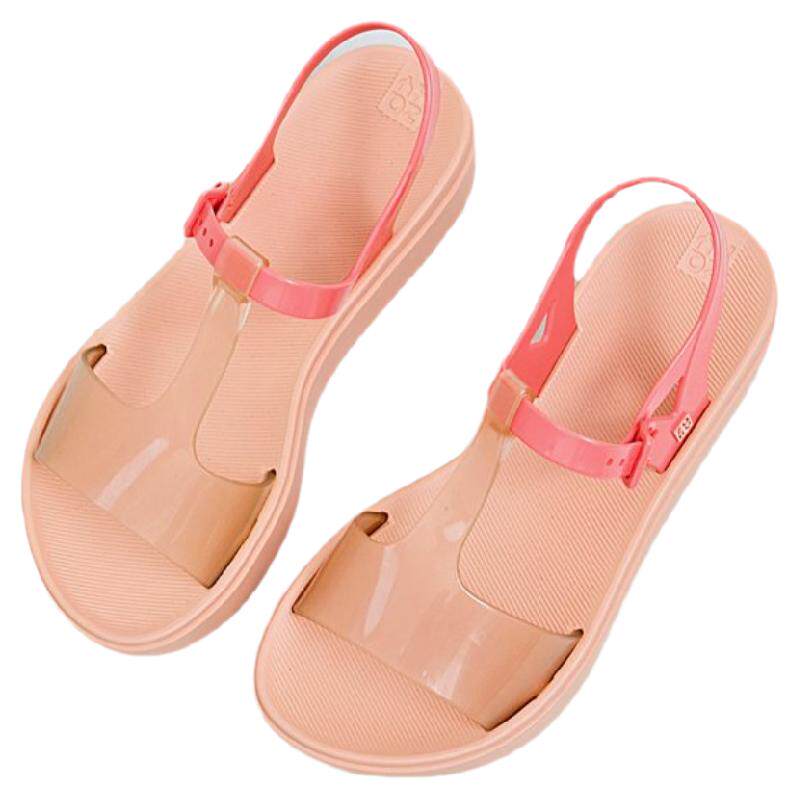 zaxy厚底果冻凉鞋女罗马松糕女鞋