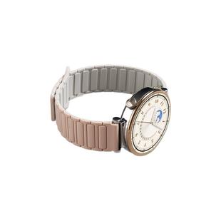 适用华为Watchfit4pro手表带fit3工字纹磁吸硅胶腕表带FIT2手环三四代运动智能fitnew女生夏季腕表带