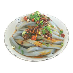 豌豆凉粉贵州遵义麻豌豆凉粉名优小吃凉拌成品即食送调料新鲜现做