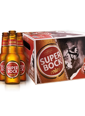 SuperBock超级波克进口经典拉格整箱啤酒200ml*15瓶迷你瓶