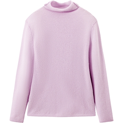 urlazh/有兰高领梦幻紫打底衫