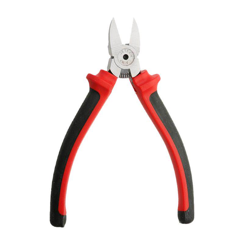 捷科斜嘴钳水口钳小型斜口钳剪线钳电工专用高硬度偏口钳子PP-6