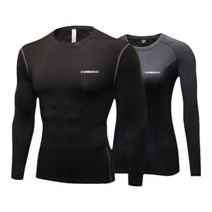 COSONE运动套装男女速干滑雪健身服晨跑长袖骑行服户外跑步衣裤