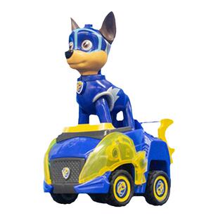 正版汪汪队拼插积木回力车威力狗天天阿奇警车超能瞭望塔套装玩具