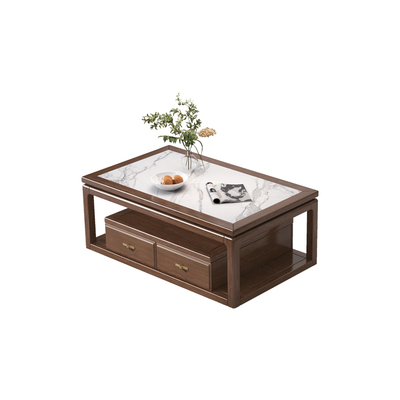 新中式风胡桃木木桌子茶几电视柜