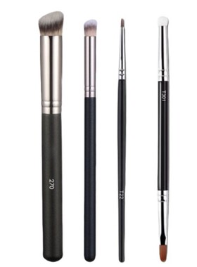 270遮瑕刷沧州化妆刷毛老师同款T301双头刷遮痘软毛法令纹泪沟T22