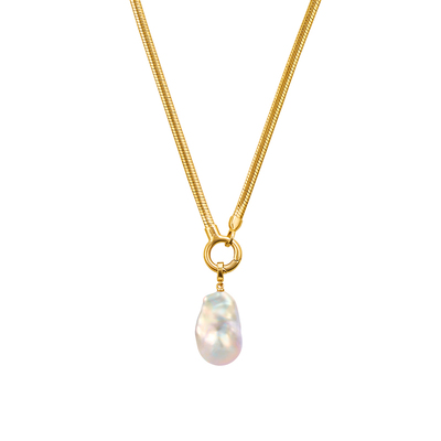 AmberLollipop巴洛克珍珠项链