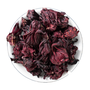 洛神花中药材正品官方旗舰店无硫玫瑰茄整朵干货红桃Kk泡酒泡茶水