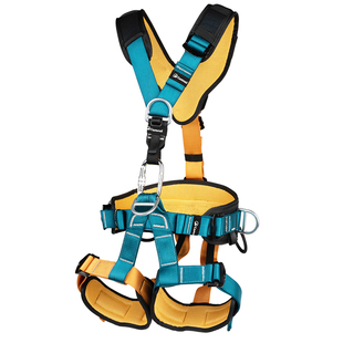 国标五点式防坠落安全带高空作业装备全套空调安装安全绳防护耐用