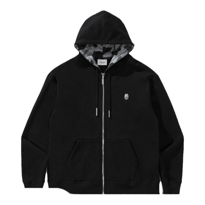 猿人图案卫衣外套BAPEBLACK