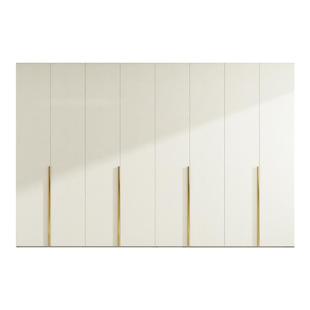 一门到顶衣柜定制ENF级新款2025爆款家用卧室实木欧松板衣橱柜子