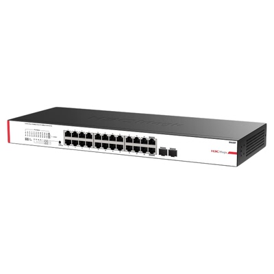 华三（H3C）Magic系列云管理24口千兆交换机企业级网线分线器分流器 BS226F 防雷网络集线器2个千兆光口