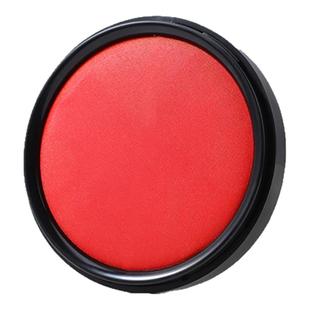 得力印台红色印泥印章专用印章专用印油办公室专用快干印油秒干印泥按手印圆形小号印泥财务会计行政专用盖章