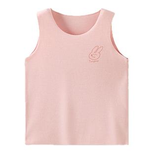 童泰宝宝背心秋冬季婴儿衣服儿童发热护肚马甲男女童无痕打底内衣