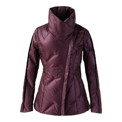 园子靓衣炸街白鸭绒短款包裹立领