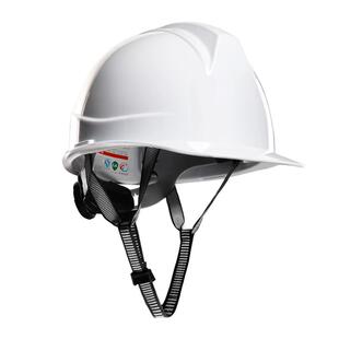 SR建筑工程安全帽工地男士帽子国标ABS加厚领导监理头盔透气定制