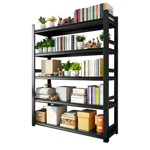 家用置物架仓库货架多层厨房铁架子落地收纳架阳台储物架客厅书架