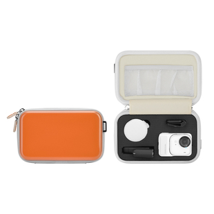 XFJI适用影石Insta360 GO Ultra迷你便携goultra口袋运动机主机收纳盒PC橙白硬壳标准包运动相机户外便携配件