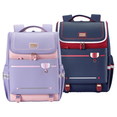 卡拉羊升级款防下坠减负大嘴书包