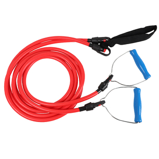 英发游泳拉力绳训练硅胶弹力带男女锻炼臂力健身运动家用拉力器