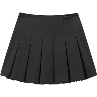 【商场同款】乐町韩系简约百褶裙夏季新款女学院风A字裙C1GEF2149