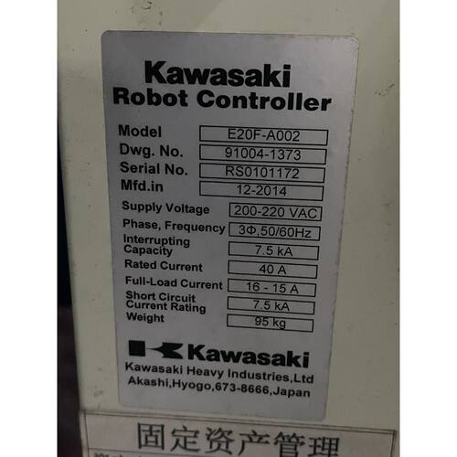 〔议价-可维修〕Kawasaki机器人控制器E20F-A002,型号9100 工业设