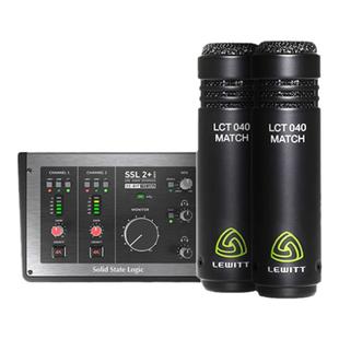 莱维特040140 SSL2 MKII小振膜电容麦克风话筒乐器录音吉他立体声