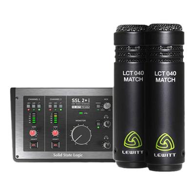 莱维特040140 SSL2 MKII小振膜电容麦克风话筒乐器录音吉他立体声