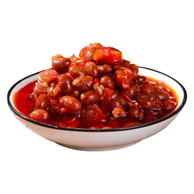 西瓜酱豆老式辣椒酱下饭酱黄豆酱