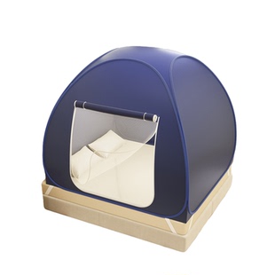 酒店防偷窥帐篷免安装防尘室内外冬季保暖遮光防风遮阳折叠蒙古包